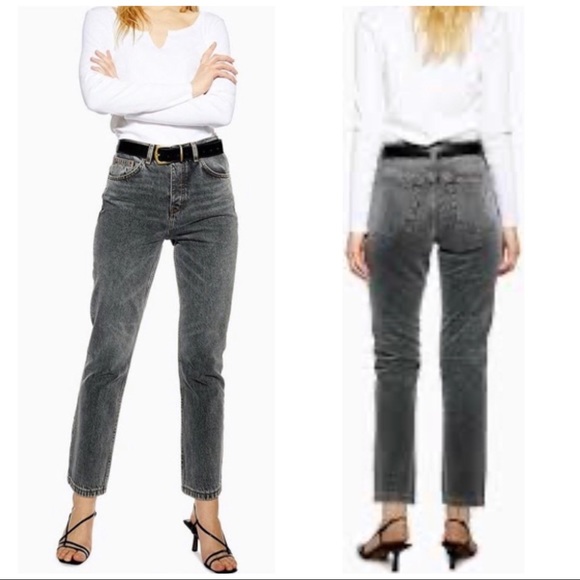 Topshop Denim - Topshop NWT Editor HR Straight Jeans, 8